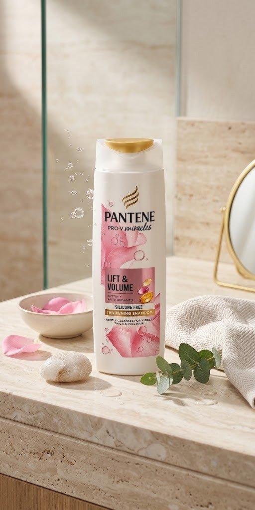 Pantene Pro-V Miracles Lift & Volume Biotin + Antioxidants Thickening Shampoo 400mL