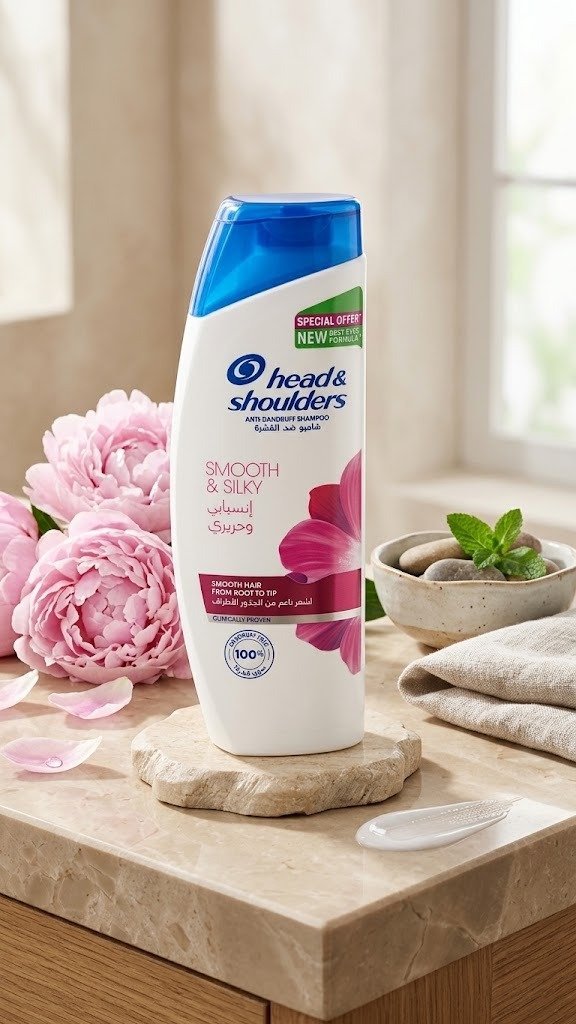 Head & Shoulders Smooth & Silky Anti Dandruff Shampoo 400ml