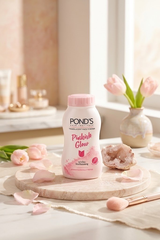 Pond's Pinkish Glow Translucent Face Powder