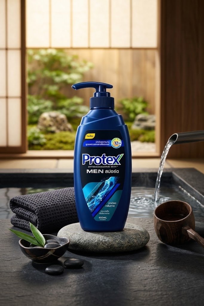 Protex For Men Sport Shower Cream,