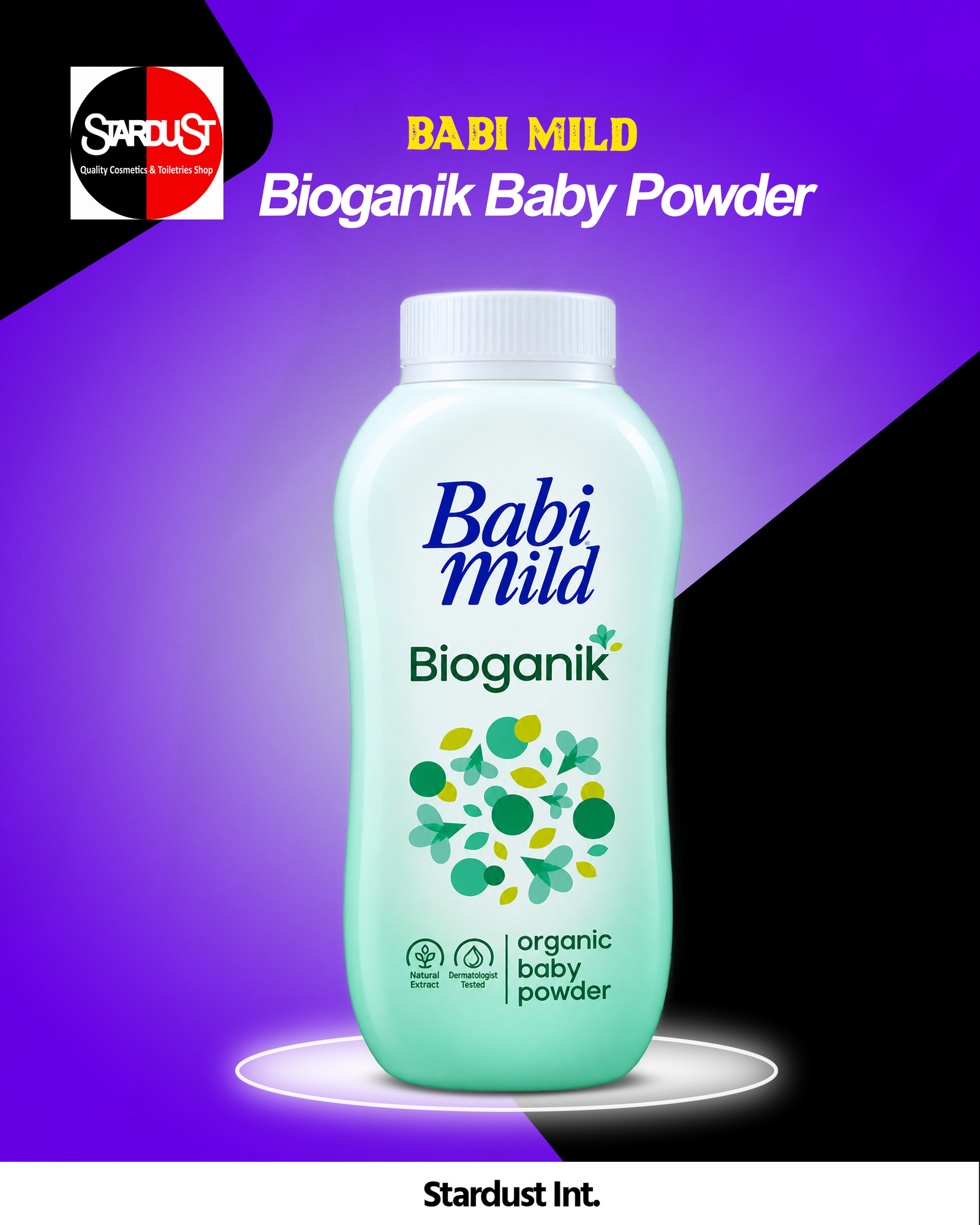 Babi Mild Bioganik Organic Baby Powder