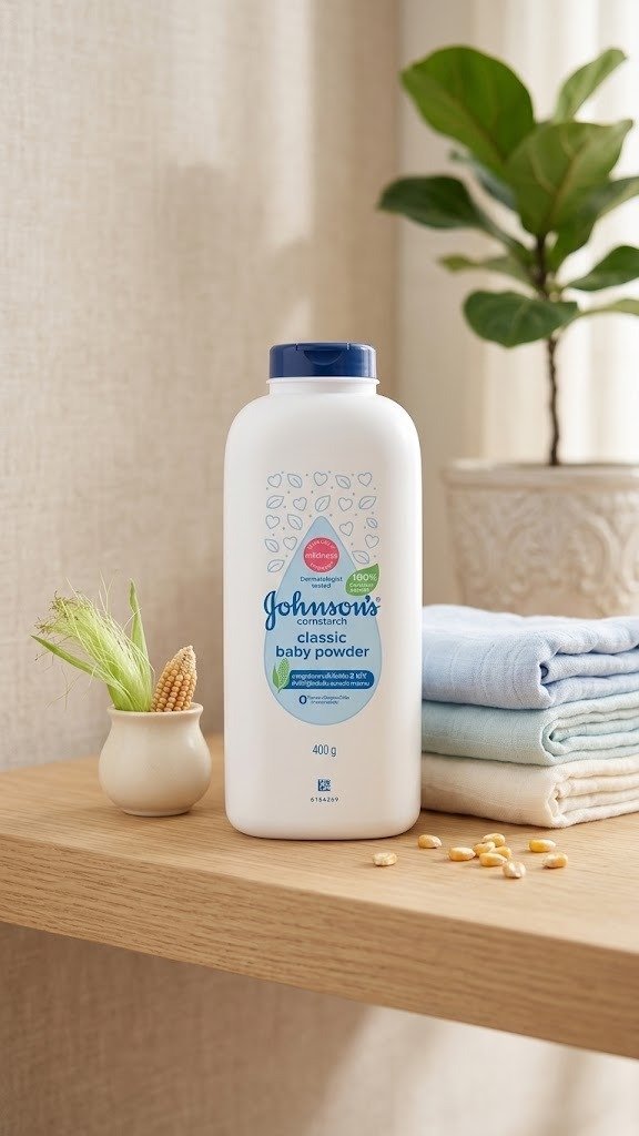 Johnson's Cornstarch Classic Baby Powder (400g)