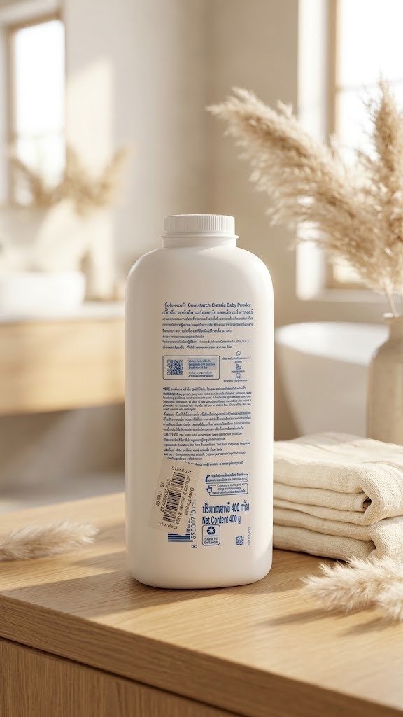 Johnson's Cornstarch Classic Baby Powder (400g)