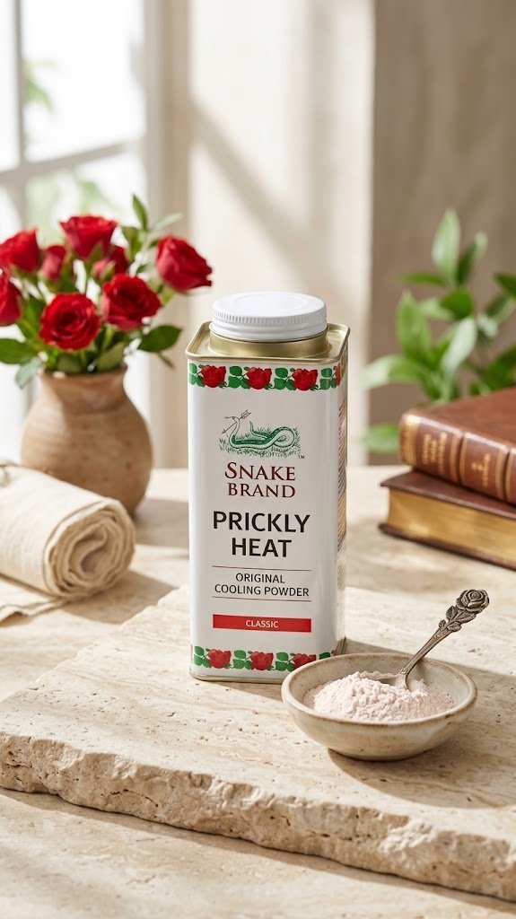 Snake Brand Prickly Heat Classic Cooling Powder