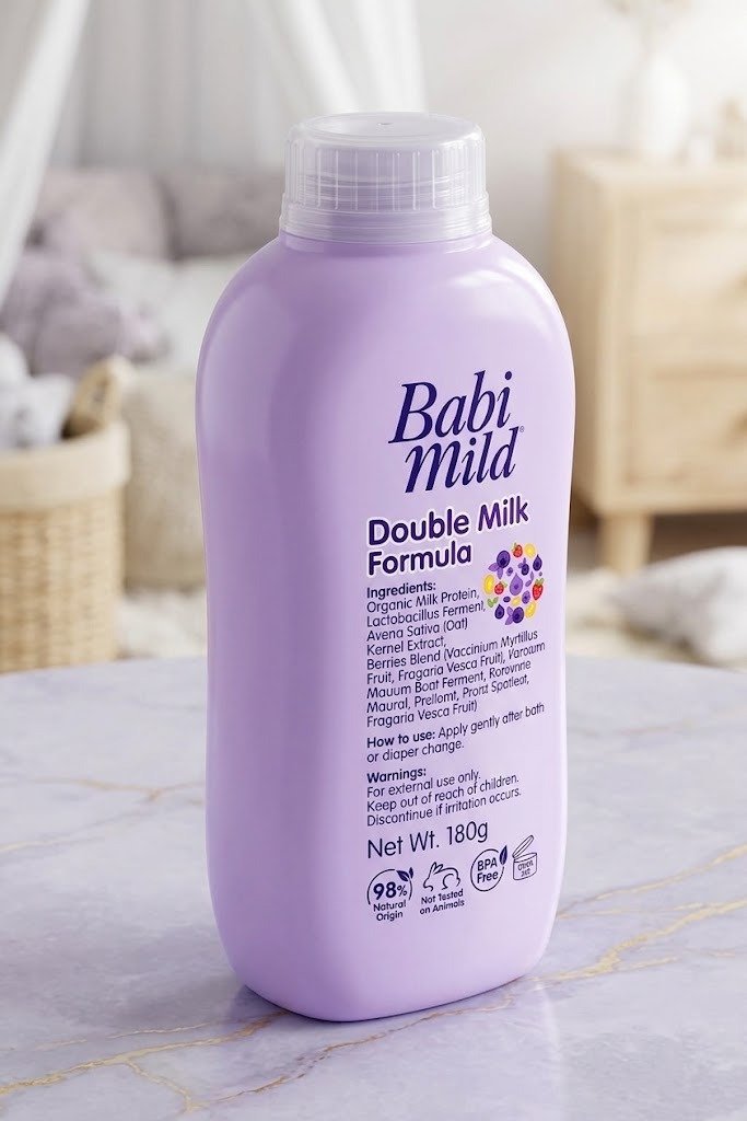 Babi Mild Double Milk Organic Baby Powder