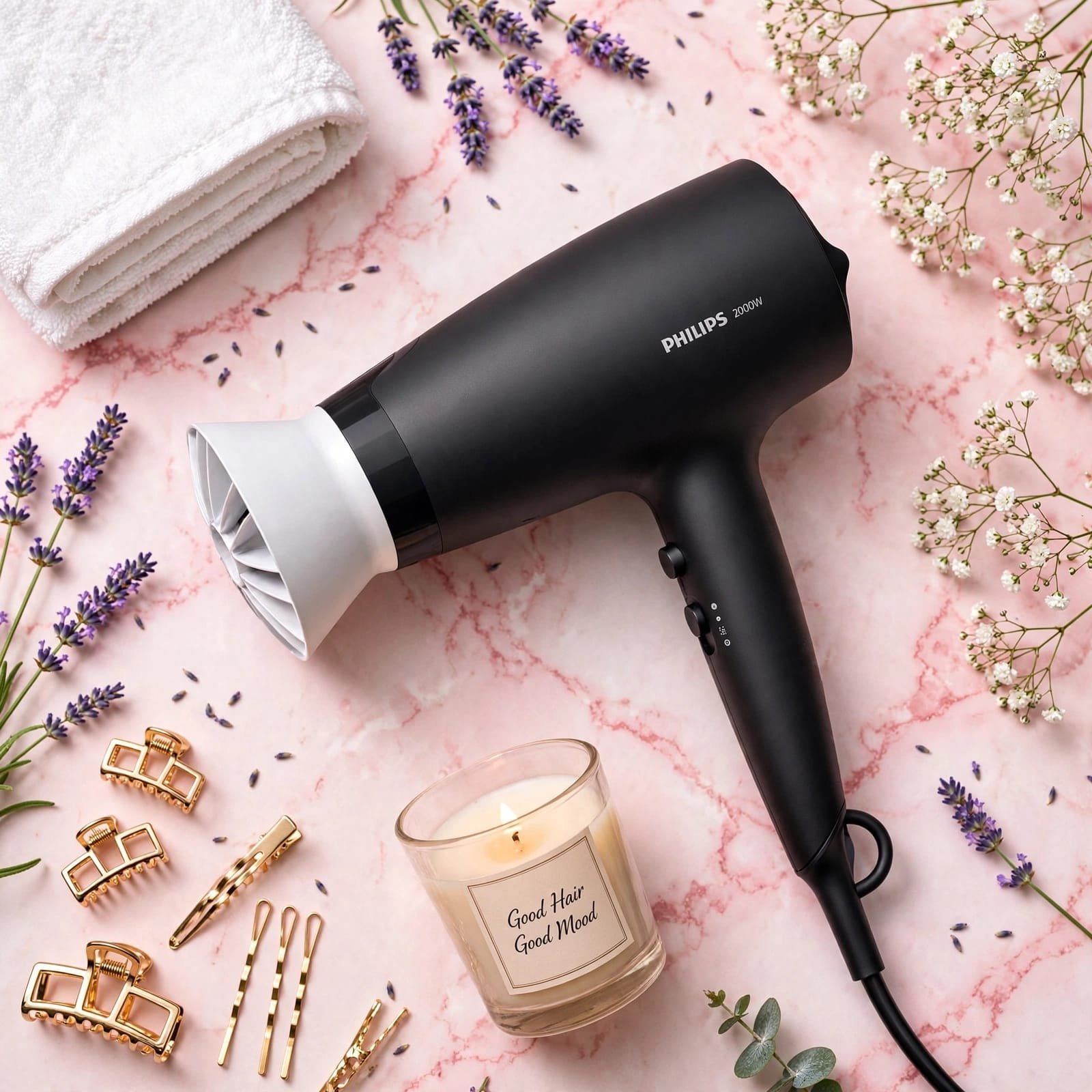 Philips 3000 Series Hair Dryer BHD350 – 2100W