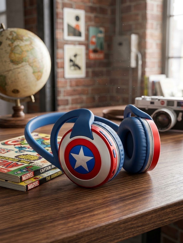 Marvel Avengers Age of Ultron Wireless Headphone – Captain America