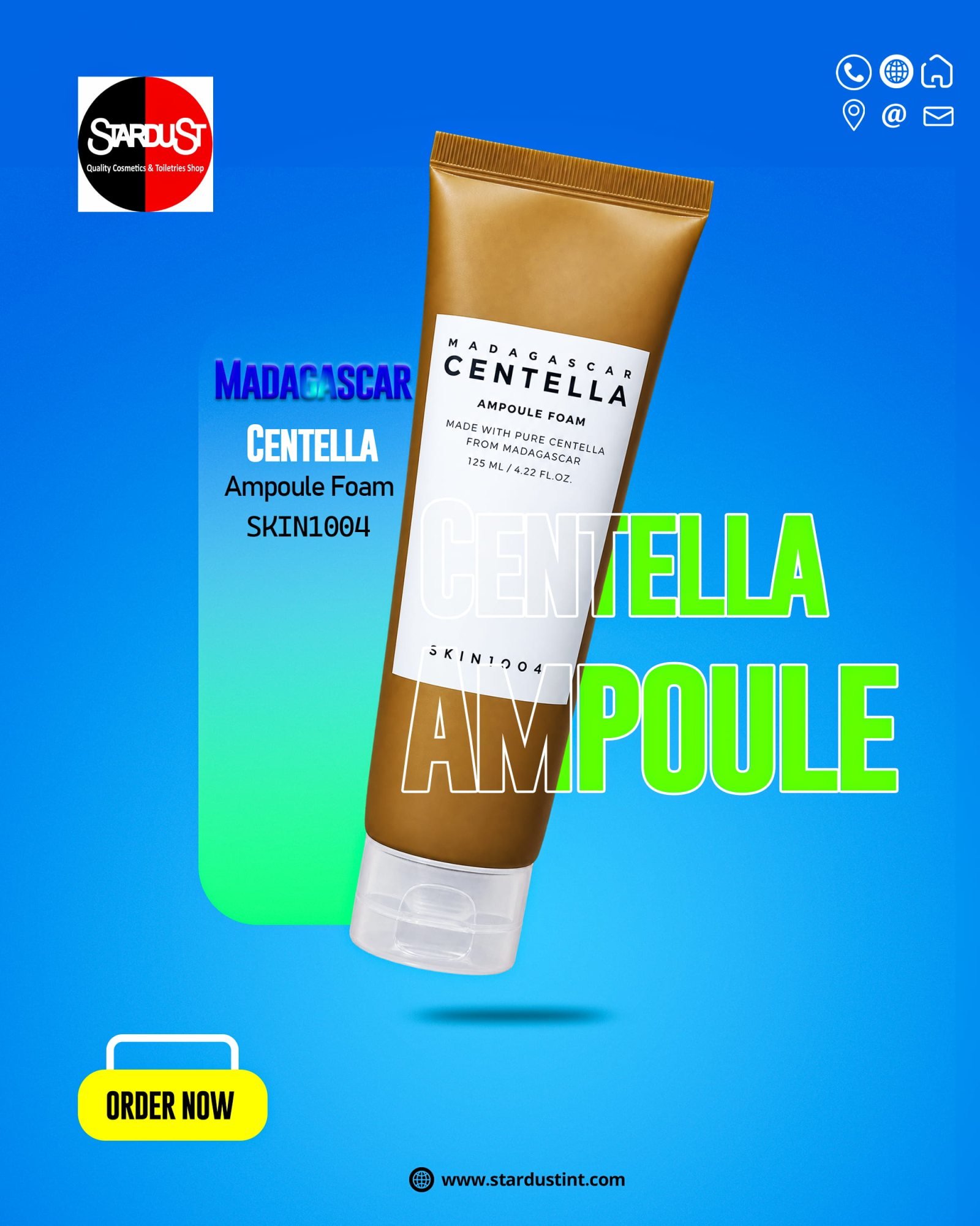 SKIN1004 Madagascar Centella Ampoule Foam (125 ml)