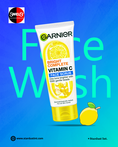 Garnier Bright Complete Vitamin C Face Scrub – 100ml