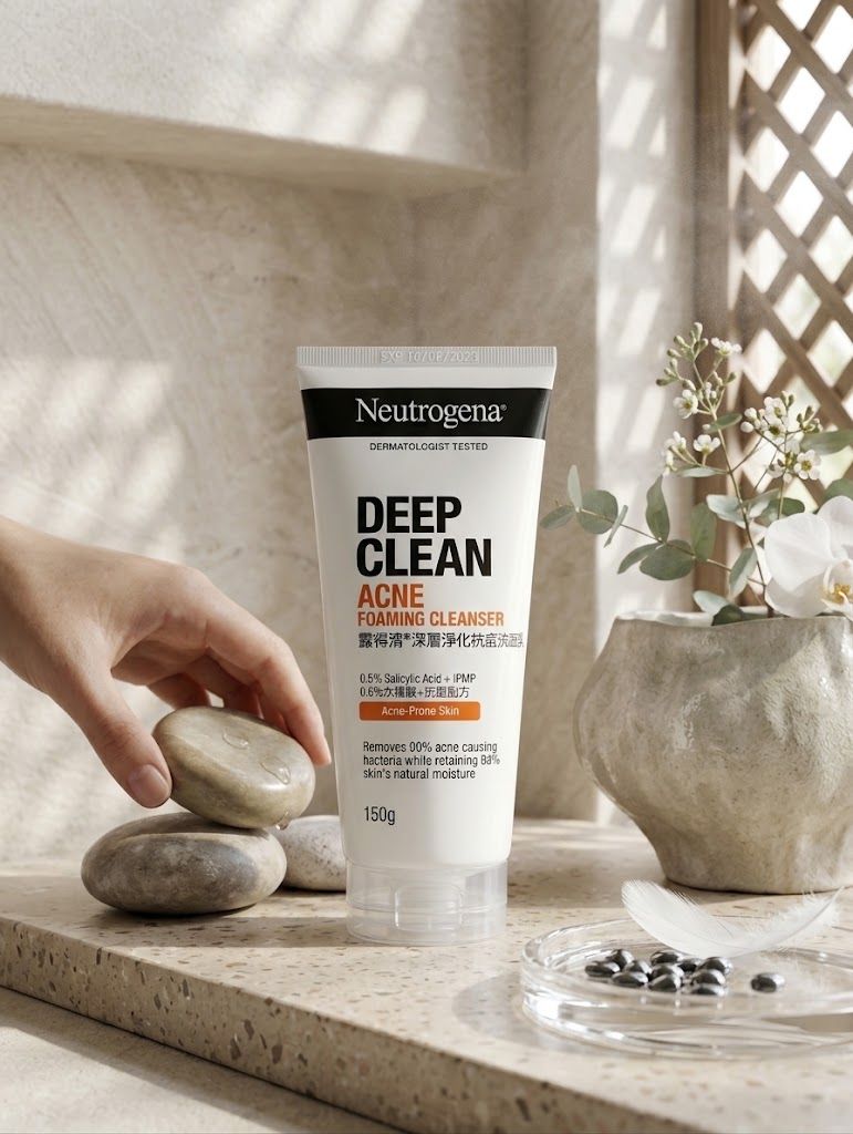 Neutrogena Deep Clean Acne Foaming Cleanser – 150g